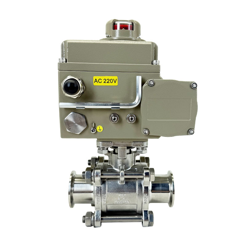 【SLVCN】電動卡箍球閥